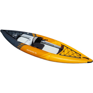 2024 Aquaglide 130 Kayak Da 1 Uomo Con Stivaggio - Solo Kayak
